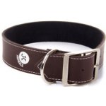 JK ANIMALS Široký kožený obojek LUX – Zbozi.Blesk.cz