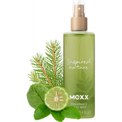 Mexx Inspired Nature tělový sprej pro ženy 250 ml – Sleviste.cz