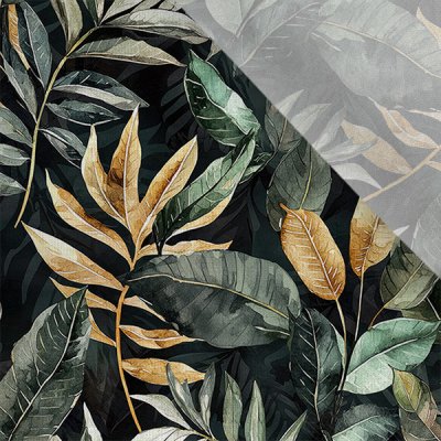 Takoy Funkční úplet na trička 210g černo zlaté listí – Hledejceny.cz