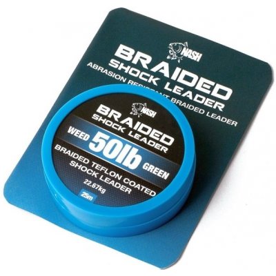 Kevin Nash Šňůra Braided Shock Leader 50lbs 25m – Zboží Dáma