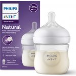 Avent kojenecká láhev Natural Response transparentní 125 ml – Sleviste.cz