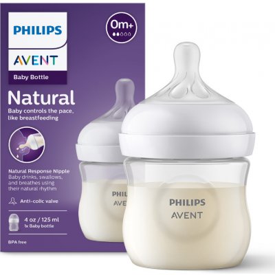 Avent kojenecká láhev Natural Response transparentní 125 ml