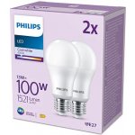 Philips 3x E27 A67 LED žárovka 13W = 100W 1521 lm 4000K Neutrál – Hledejceny.cz