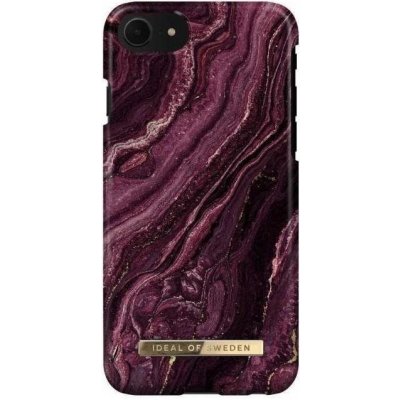 Pouzdro iDeal Of Sweden Fashion pro iPhone 8/7/6/6S/SE 2020/2022 golden plum