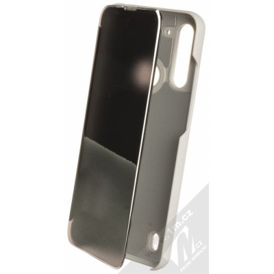 Pouzdro 1Mcz Clear View Moto G8 Power Lite stříbrné – Zbozi.Blesk.cz