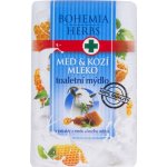Bohemia Herbs Med a Kozí mléko toaletní mýdlo 100 g – Zboží Dáma
