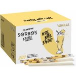 Sorbos Jedlá ovocná brčka Vanilka 200 ks – Zboží Dáma
