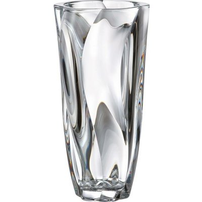 CRYSTALITE BOHEMIA KŘISTÁLOVÁ VÁZA BOHEMIA BARLEY TWIST 305 MM – Zboží Dáma