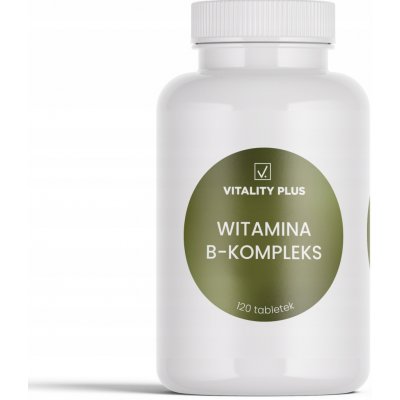 Vitality Plus vitamín B komplex 120 tablet – Hledejceny.cz