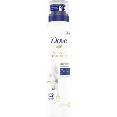 Dove sprchová pěna Deeply Nourishing s výtažkem z bavlny 200 ml – Zbozi.Blesk.cz