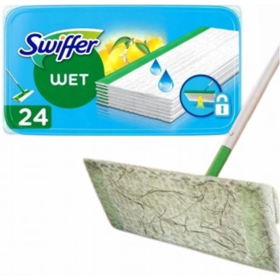 Swiffer Náplně do mopu Wet citron 24 ks – Hledejceny.cz