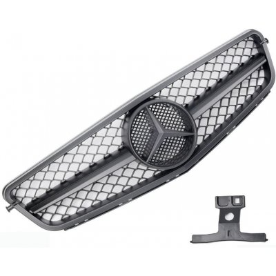 PROTEC Přední maska Mercedes W204/S204 C63 2007-2014 černá matná – Hledejceny.cz