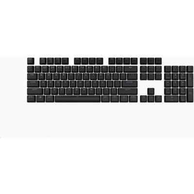 Corsair PBT DOUBLE-SHOT PRO Keycap Mod Kit - 104-Key, NA Layout, Onyx Black