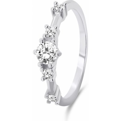 Brilio Silver stříbrný se zirkony RI040W – Sleviste.cz