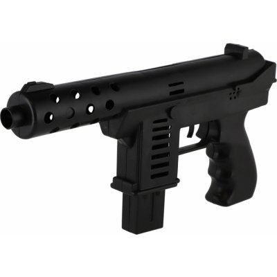 Teddies Pistole Samopal jiskřící plast 28cm na setrvačník na kartě 18x35cm – Sleviste.cz