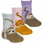 Dívčí ponožky 3 páry Zvířátka – Zboží Dáma