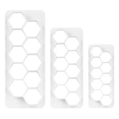 Geometrickké vykrajovátko 3ks hexagon - PME – Hledejceny.cz