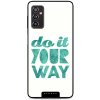 Pouzdro a kryt na mobilní telefon Samsung Mobiwear Glossy Samsung Galaxy M52 5G Do it your way