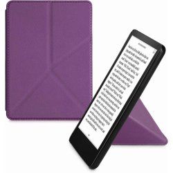 KW Mobile Origami Violet Leather KW5715838 pro Amazon Kindle Paperwhite 5 2021 fialové