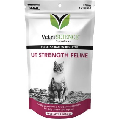 VetriScience UT Strenght doplněk na podporu močových cest pro kočky 90 g – Hledejceny.cz