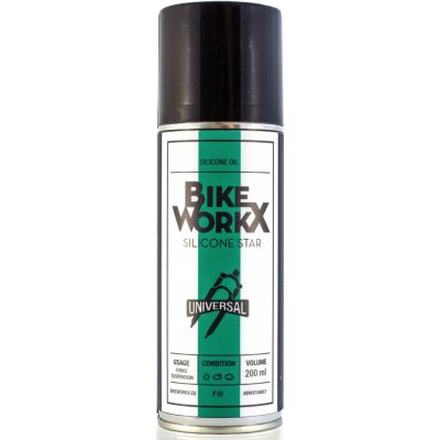 BikeWorkX Silicone Star, silikonový olej 200 ml – Zboží Dáma
