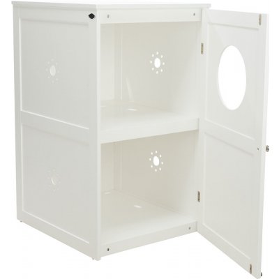 TRIXIE XL domek na kočičí toaletu 2 poličky MDF 53 x 90 x 58 cm – Zboží Dáma
