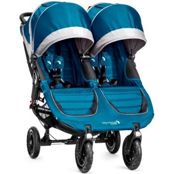 Baby Jogger City Mini GT Double teal šedý 2015