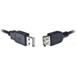 Gembird CCP-USB2-AMAF-6 Kabel USB A-A 1,8m 2.0 prodluž,HQ Black,zlac.kont. – Hledejceny.cz