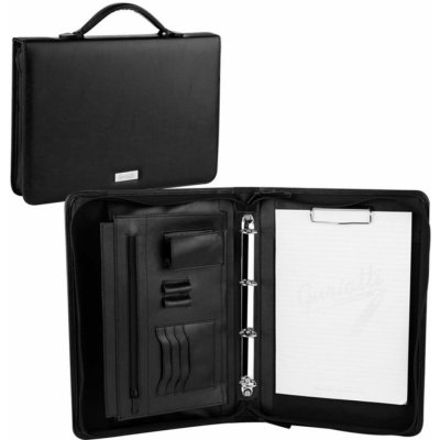 Easy Guriatti MODERN - Obchodní diplomatka na zip - A4 - s madlem - černá – Zboží Živě