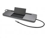 i-Tec USB-C Metal Ergonomic 4K 3x Display Docking Station + Power Delivery 85 W C31FLATDOCKPDPRO – Zboží Živě