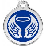 Red Dingo známka Angel Wings Navy Andělská křídla modrá M 30 mm – Zboží Dáma