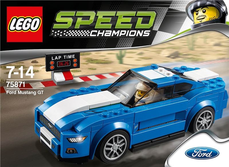LEGO® Speed Champions 75871 Ford Mustang GT od 2 990 Kč - Heureka.cz