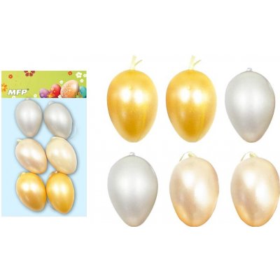 MFP vajíčka plast 6cm/6ks mix S180167 – Hledejceny.cz