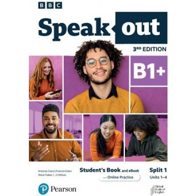 Speakout 3rd Edition B1+. Split 1. Student's Book with eBook and Online Practice – Hledejceny.cz