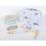 eliNeli Sada hudebních nástrojů pro děti v kufříku Farma – Zbozi.Blesk.cz