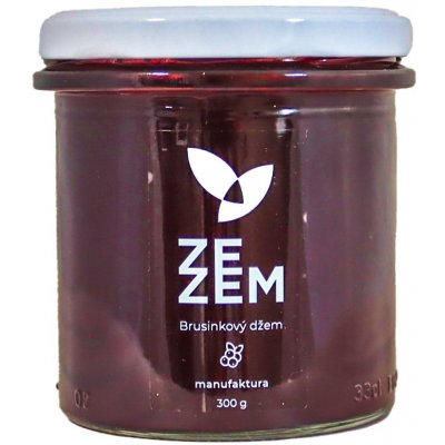 Zezem Brusinkový džem Zezem s extra se sníženým cukrem 300 g – Hledejceny.cz
