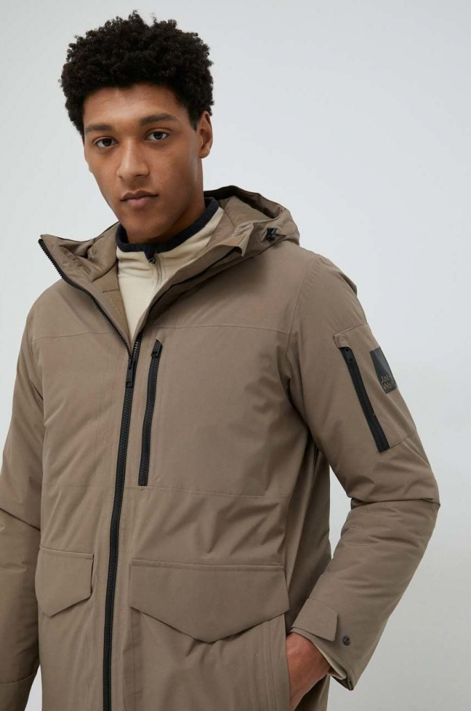 Jack Wolfskin Koenigsbau Parka M 1115461-4610 hnědý