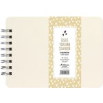 Drasca Album kroužkové Scrapbook Inspiration A5 (250 g/m2, 24 listů) - krémové – Zboží Živě