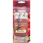 Yankee Candle Black Cherry papírová visačka 3 ks | Zboží Auto