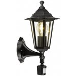 Eglo 22469 Svítidlo se senzorem LATERNA 4 1xE27/60W černá EG22469.01 – Hledejceny.cz