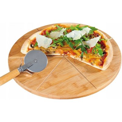 Kesper Tác na pizzu s kráječem 32x1,5cm – Zboží Mobilmania