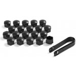 ŠKODA Krytky šroubů pro vozy bez bezpečnostních šroubů - Matná černá | Zboží Auto