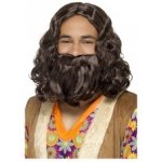 Hippies paruka a vousy – Zboží Mobilmania