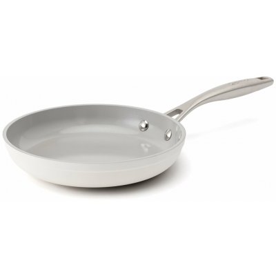 Elmich Nepřilnavá keramická pánev Zen 20 cm - krémově bílá – Hledejceny.cz