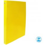 LUMA 4-kroužkový pořadač A4 2,5 cm neon žlutý – Zboží Živě