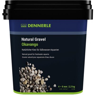 Dennerle přírodní štěrk Okavango 4-8 mm 2,5 kg – Zboží Mobilmania