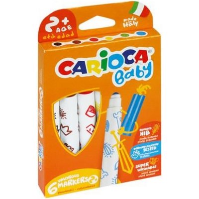 Fixy Carioca Super Baby 6 ks – Hledejceny.cz