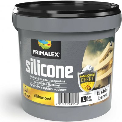 Primalex Fasádní barva Silikon 1 l bílá – Hledejceny.cz