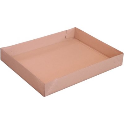 Obaly KREDO Lepenková Krabice bez víka - krabice na chlebíčky 790 x 400 x 70 mm 3VVL – Hledejceny.cz