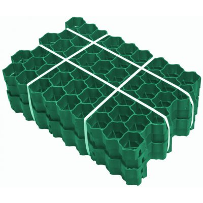 Pro-Tech Plastová zatravňovací dlažba 60 x 40 x 3 cm zelená 4 ks Z245520PG011 – Zbozi.Blesk.cz